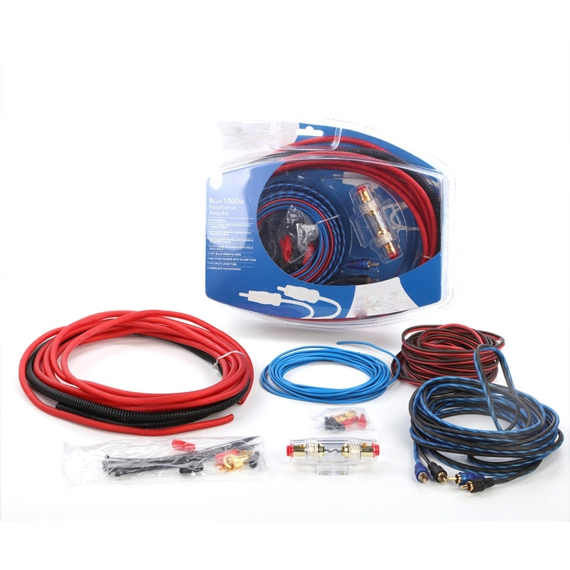 0ga Speaker Amplifier Car AMP Wiring Complete Super Flex Install Kit