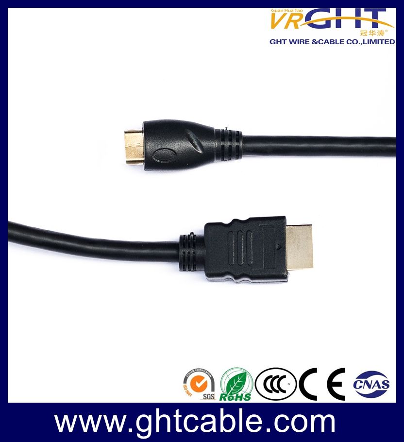 1.2m High Quality HDMI Cable with Nylon Braiding 1.4V (D001A)