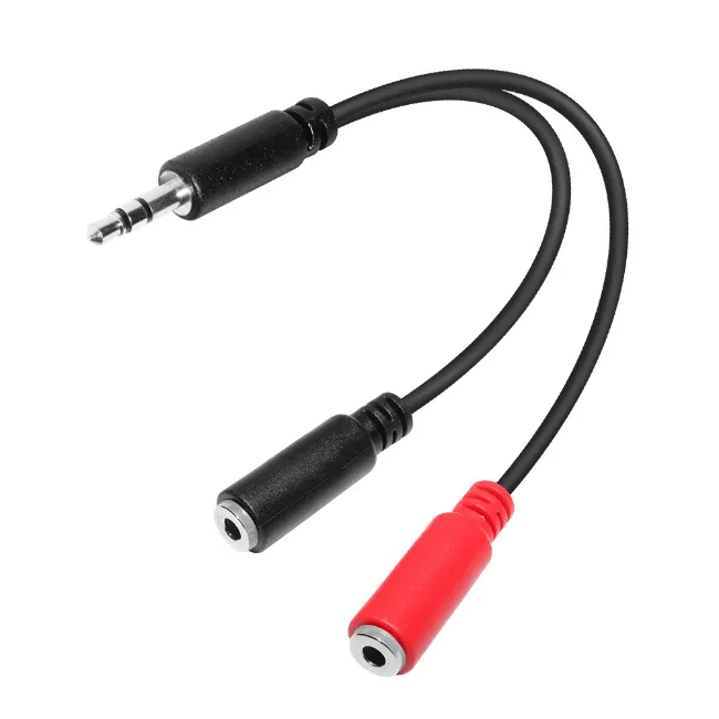 1/8" 3.5mm Trs Stereo Spliter Y Cable