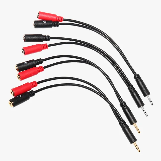1/8" 3.5mm Trs Stereo Spliter Y Cable