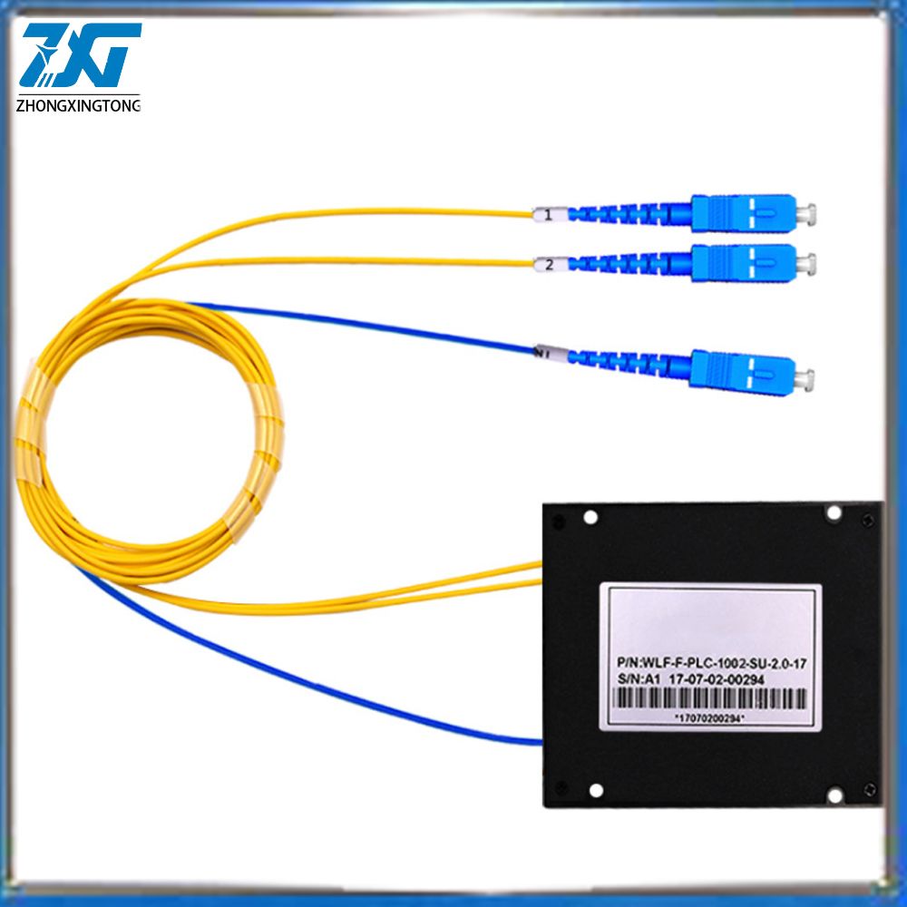 1/8 FTTH Fiber Optic Splitter Cable Branching Device Single Mode FC/Upc Interface Telecom PLC Cassette