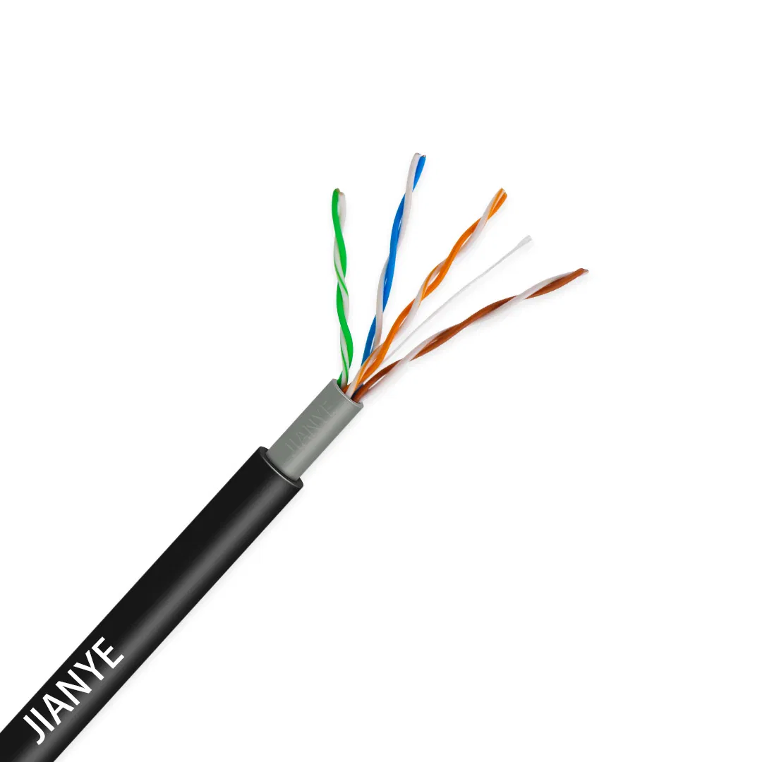 1000FT HDPE Sheath RJ45 Patch Cord Cat5e UTP LAN Network FTP Cat5 Ethernet Cable