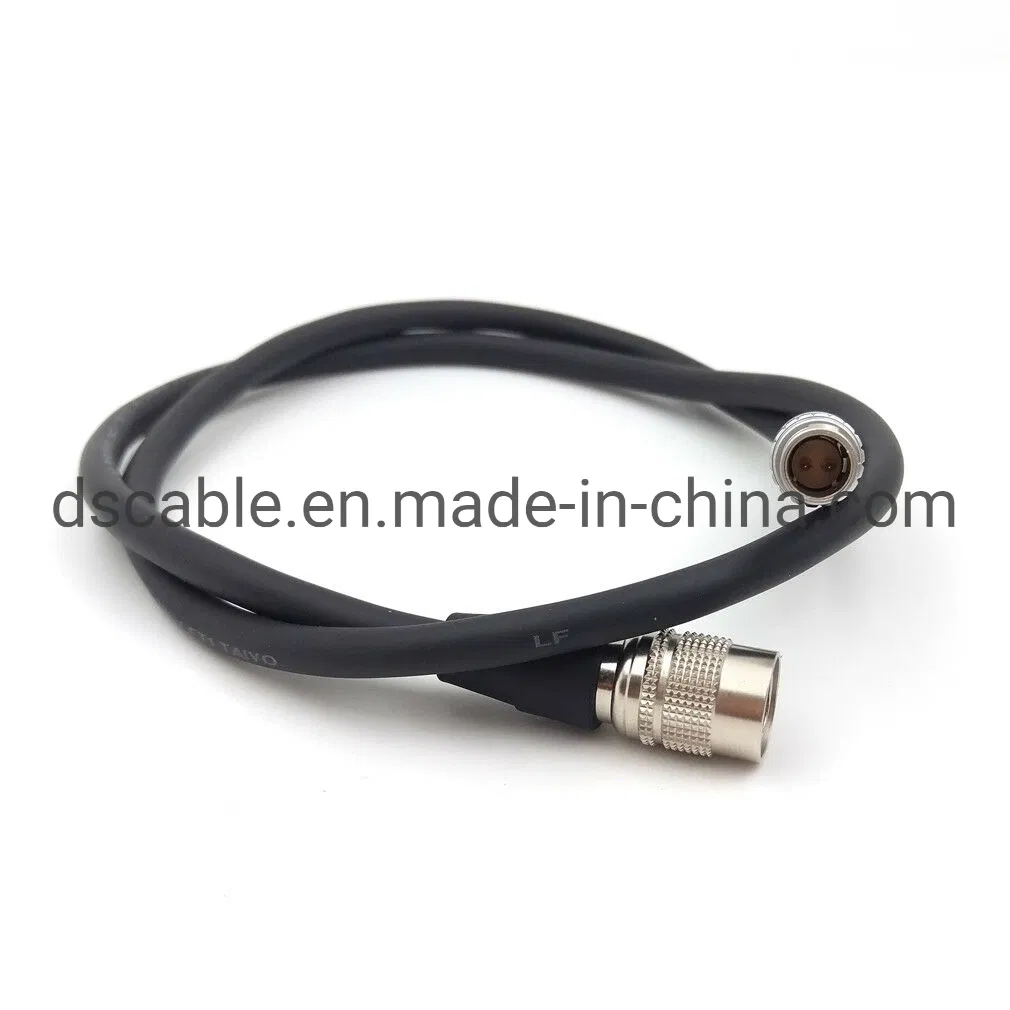 12V Hrs Hirose 4pin Male to 0b 2pin Power Cable for Sony to Vaxis