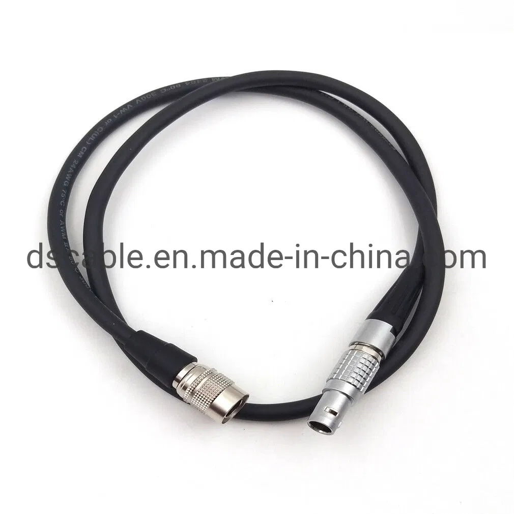 12V Hrs Hirose 4pin Male to 0b 2pin Power Cable for Sony to Vaxis