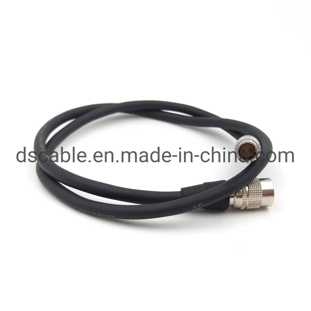 12V Hrs Hirose 4pin Male to 0b 2pin Power Cable for Sony to Vaxis
