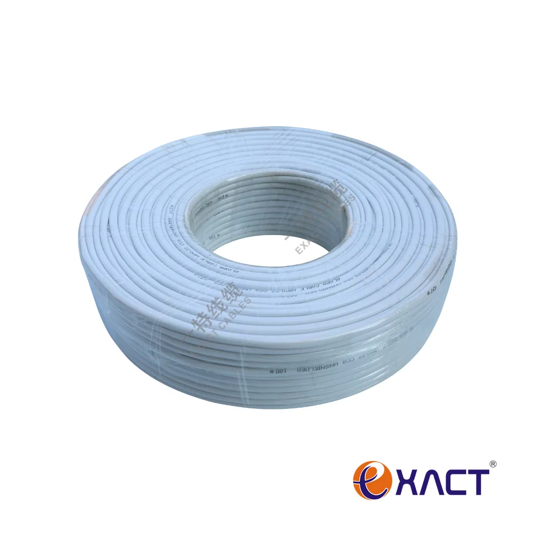 18x0.22mm2 Unshielded Stranded BC Bare Copper conductor LSF Insulation and Jacket CPR Eca Alarm Cable Signal Cable