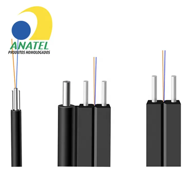 1FO G657A2 drop cable FTTH fibra oprica cable