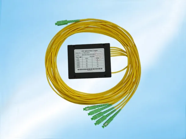 1xn 2xn Packaged ABS Plastic Box Fiber Optic PLC Splitter