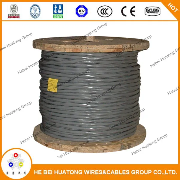 2* 25mm2 Concentric Cables XLPE Insulation PVC Sheath Material Power Cable