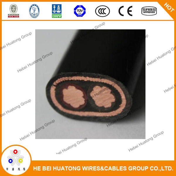 2* 25mm2 Concentric Cables XLPE Insulation PVC Sheath Material Power Cable