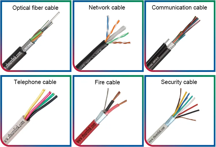 2 Core Indoor Unshield Drop Cable Telephone Cable
