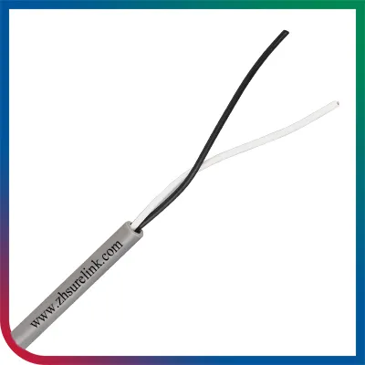 2 Core Indoor Unshield Drop Cable Telephone Cable