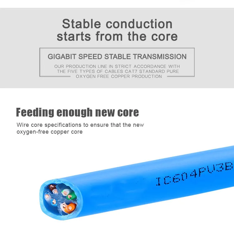 23AWG Cat6e UTP PVC Cable 305m Box Network Cable Indoor