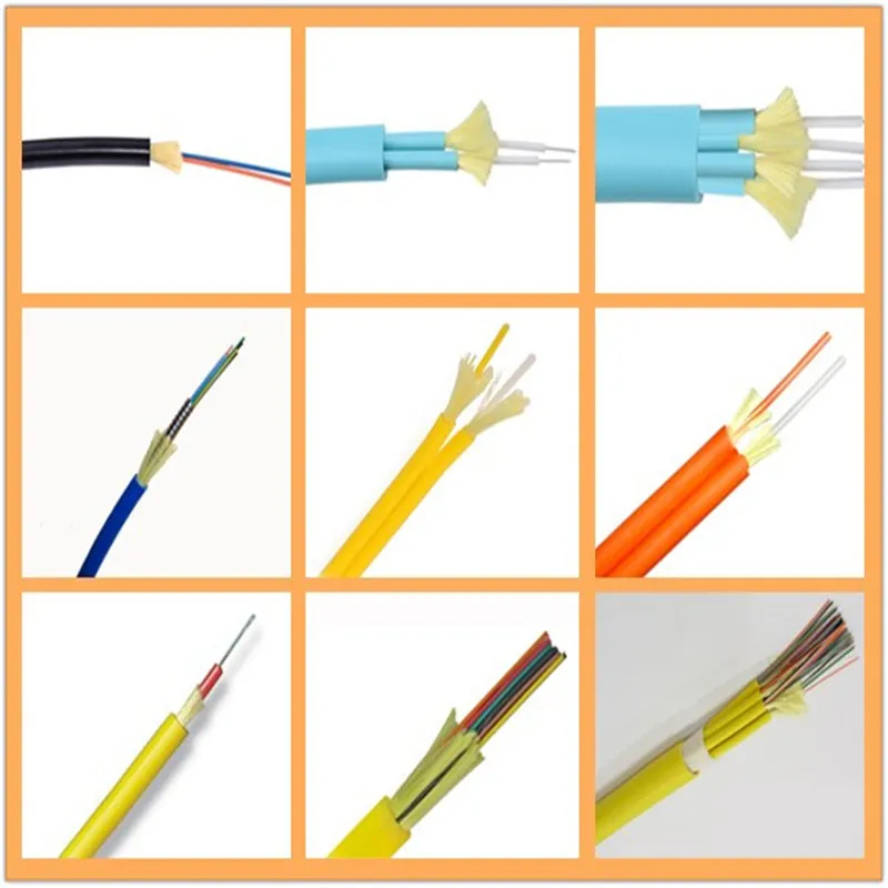 24 Core Indoor Breakout Cable with 2.0mm Fiber Optic Cable