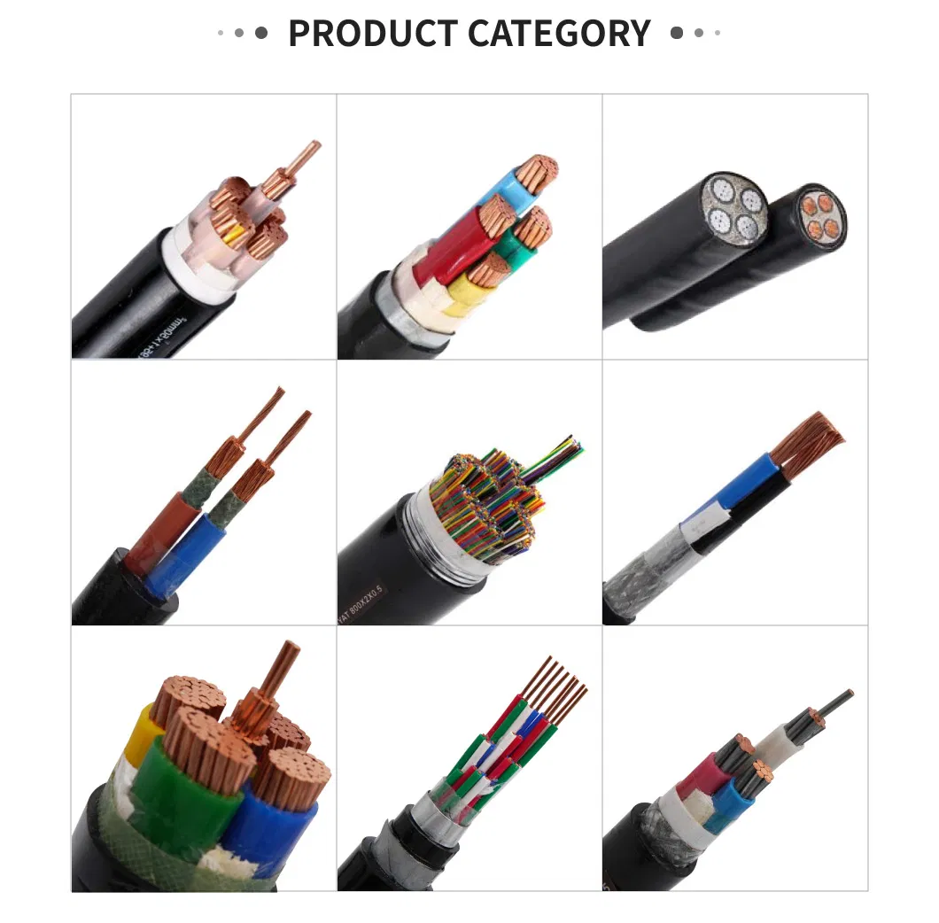 2kv 5kv Flat or Round Submersible Oil Pump Cable