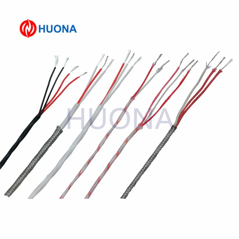 3*7/0.2mm Rtd Extension Silicone Rubber Cable for PT100 Sensor