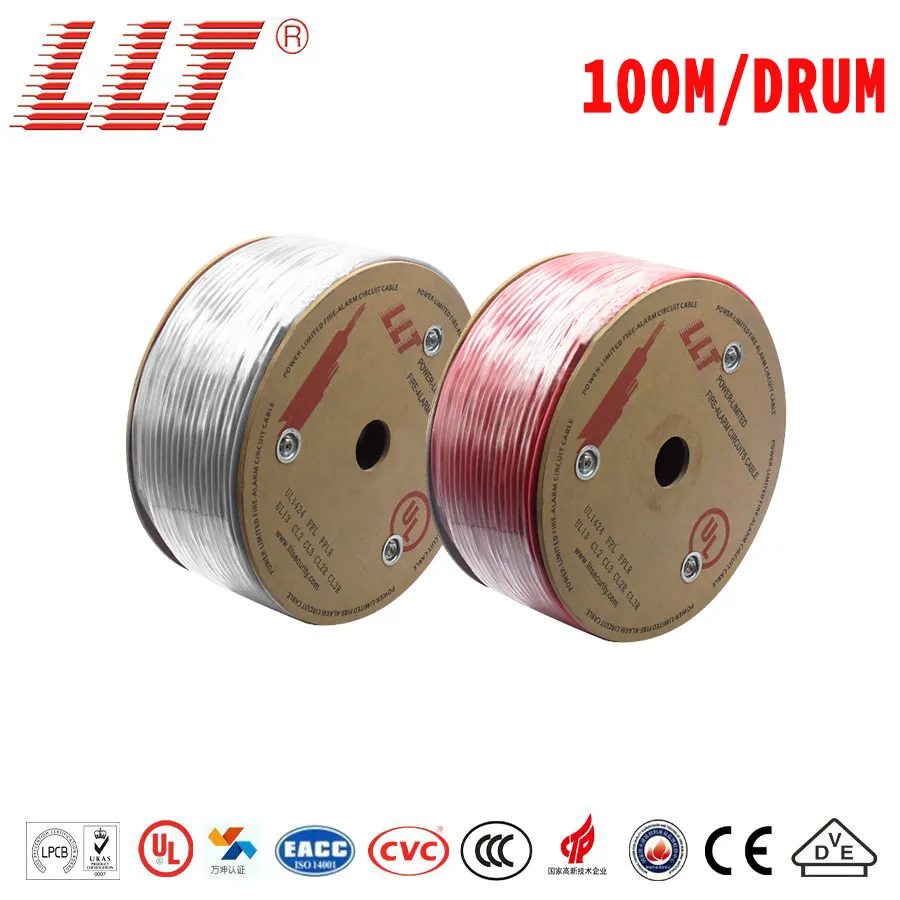 3-Core UL Listed Fplr Fire Alarm Cable