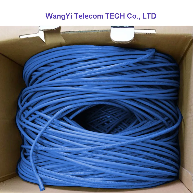 305m Engineering Double-Shielded Anti-Interference 60 Thousand Megabytes Network Cable CAT6A