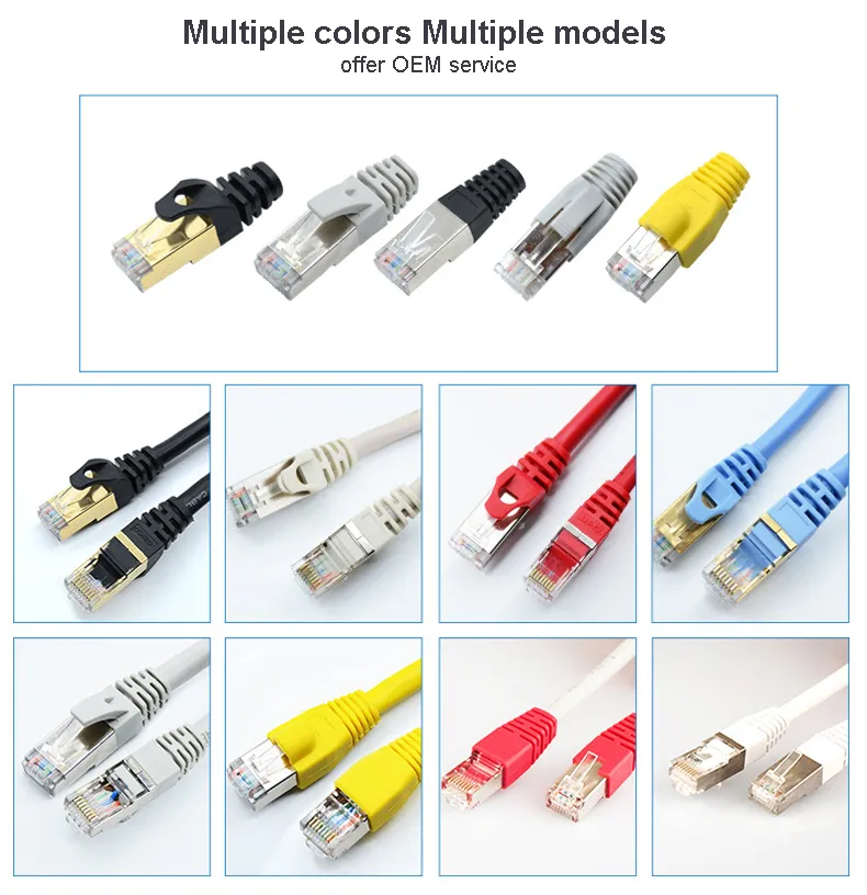 305m Engineering Double-Shielded Anti-Interference 60 Thousand Megabytes Network Cable CAT6A