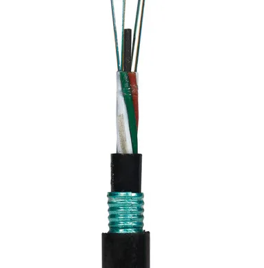 48 Core Sm Armoured Optical Fiber Cable GYTY53