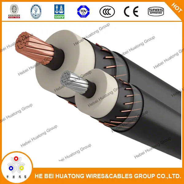 5-46kv 100% or 133% Tr-XLPE/LLDPE and Concentric Neutral Primary Ud Cable