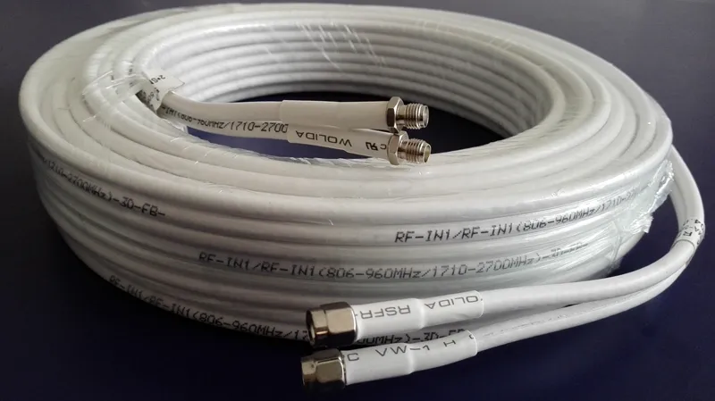 50 Ohm 3D-FB Coaxial Twin Cable Dual Cable for Antenna