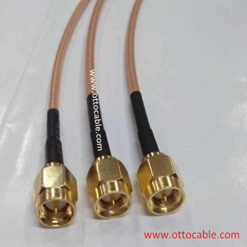 50 Ohm Flexbile Teflon Double Shield Coaxial Cable (RG393)