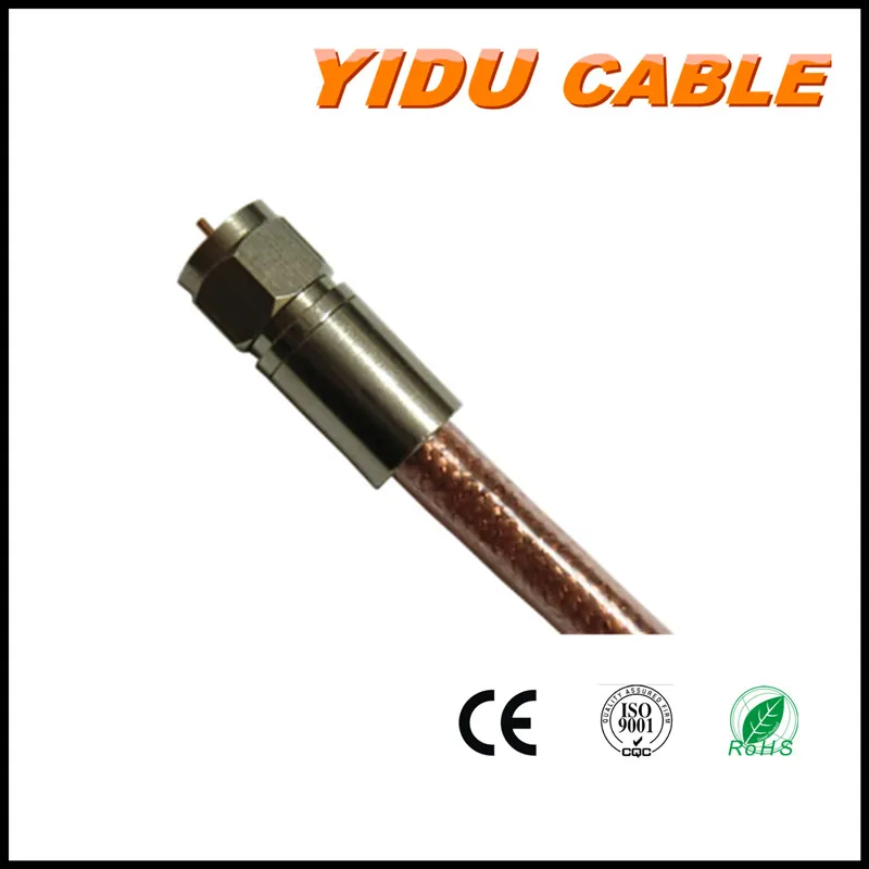 5m 10m 20m 50m 100m Satellite CATV Coaxial Cable RG6 Coaxial Cable with Connector