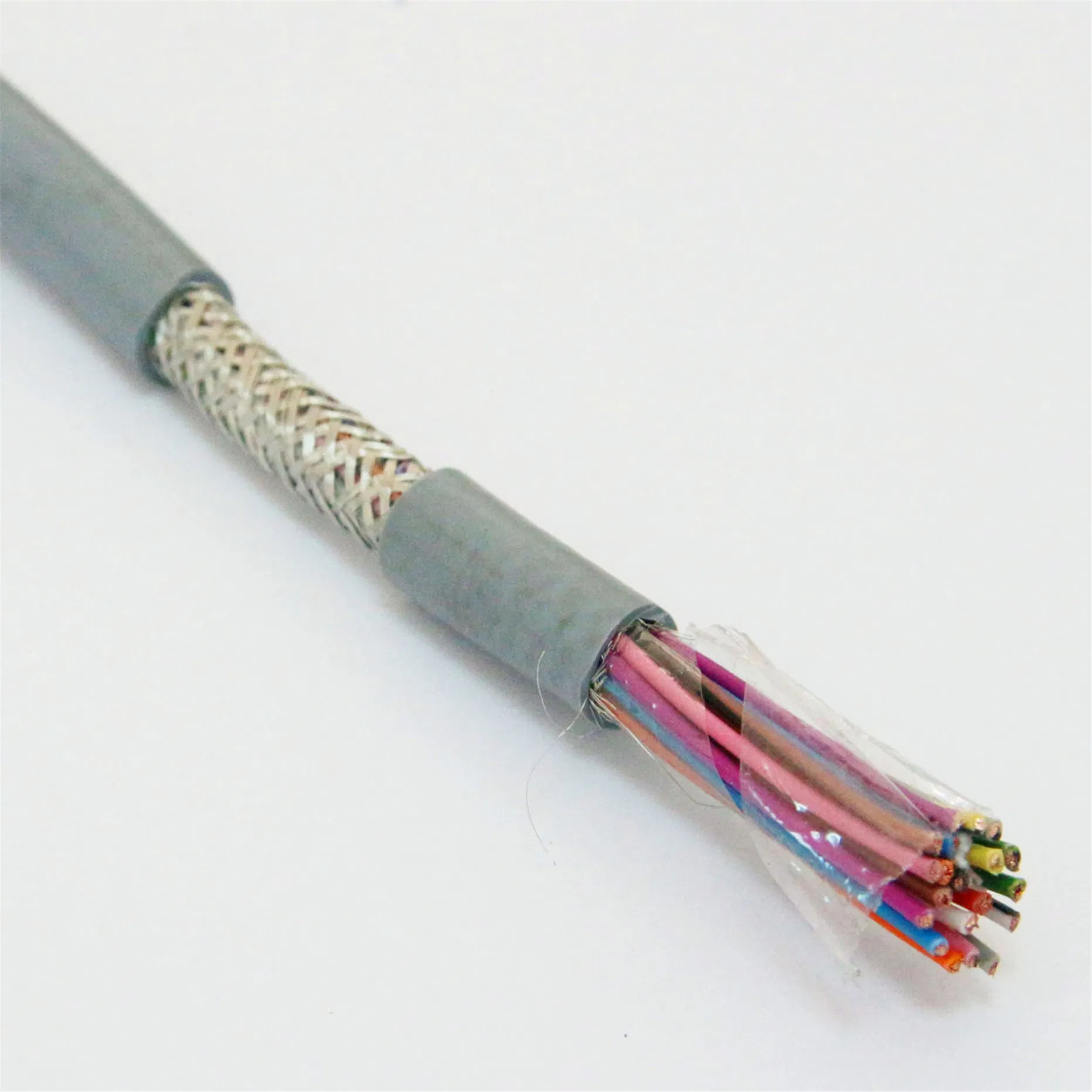 8 Cores PVC Sheathed Best Selling Shielded Flexible Copper Control Cable