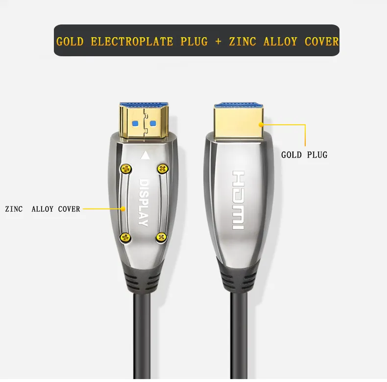 Active HDMI 8K Fiber Optic Aoc 8K HDMI 2.1 Fiber Optical Cable
