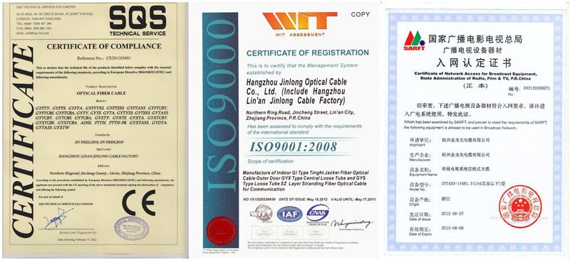 Aerial Factory Price Loose Tube 2-48 Optical Fiber Cable