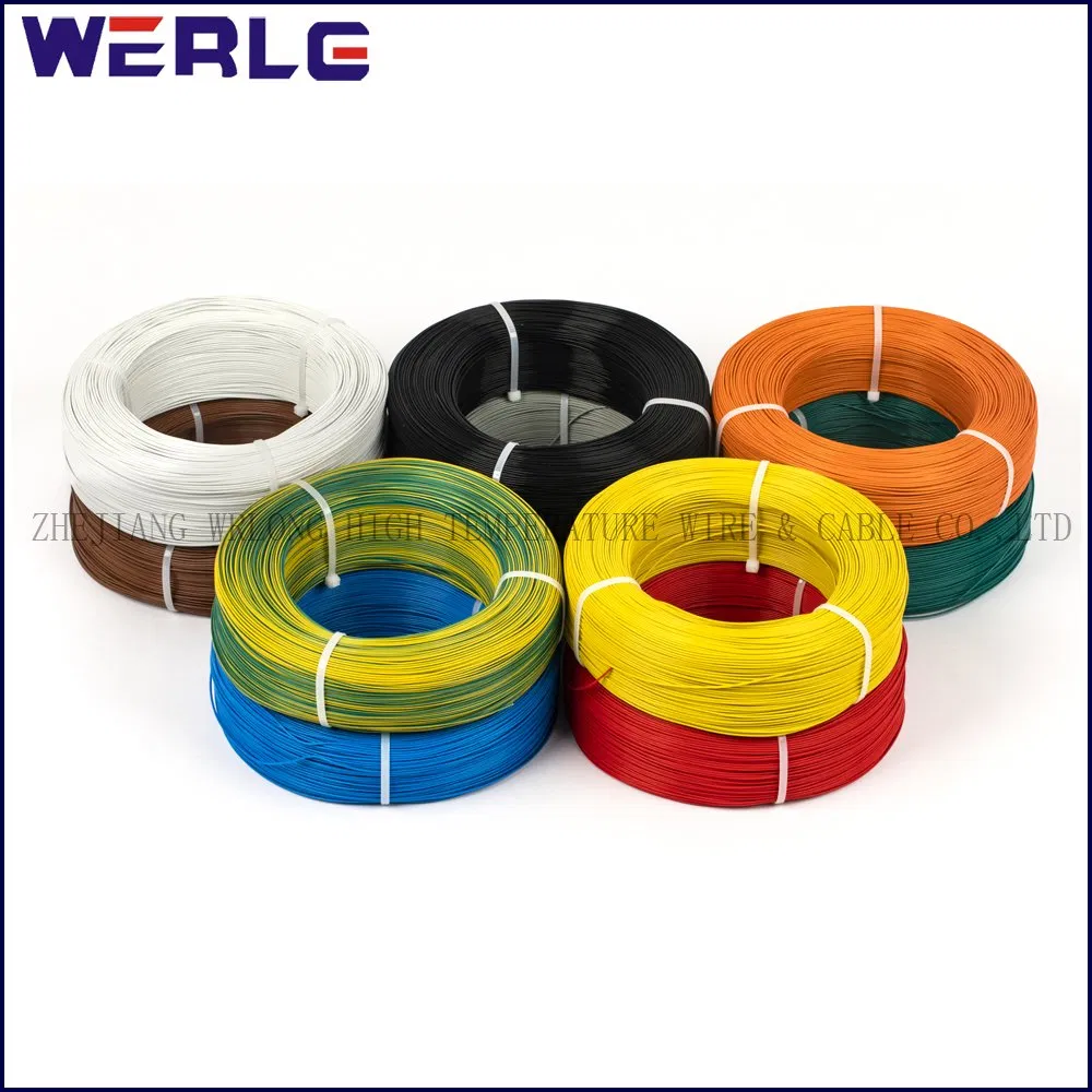 Agr Audio Black Electronic Silicon Rubber Electric Electrical Insulated Tinned Copper Conductor RoHS Compliance Wire