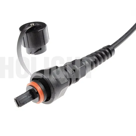 Armoured 24fibers Odva MPO-Odva MPO Om4 7.0mm Patch Cable