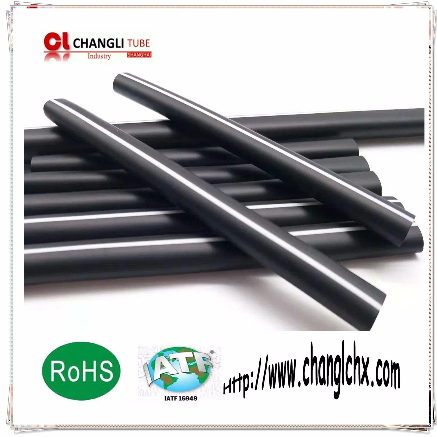 Black Approved PVC Tubing for Wire Harness Cable Protection