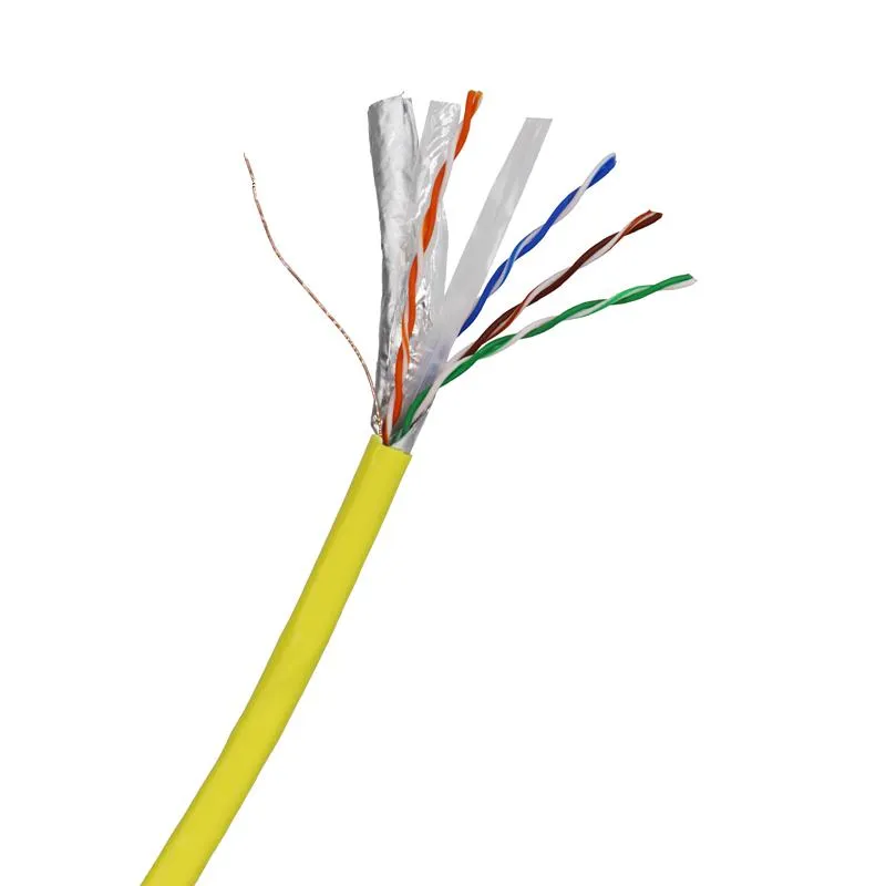 CAT6 UTP LAN Cable Easy Pull Box 305m Test 4pair 24 AWG Cobre Cable De Red RJ45 CAT6 UTP 1000FT