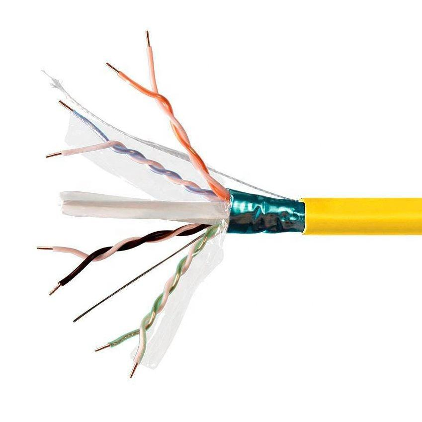 CAT6 UTP LAN Cable Easy Pull Box 305m Test 4pair 24 AWG Cobre Cable De Red RJ45 CAT6 UTP 1000FT