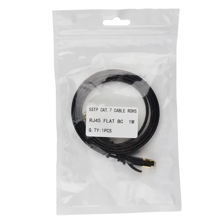 Ce RoHS Computer Networks Flat Cat7 Communication Ethernet 0.5m 1m UTP Cable Patch Cord