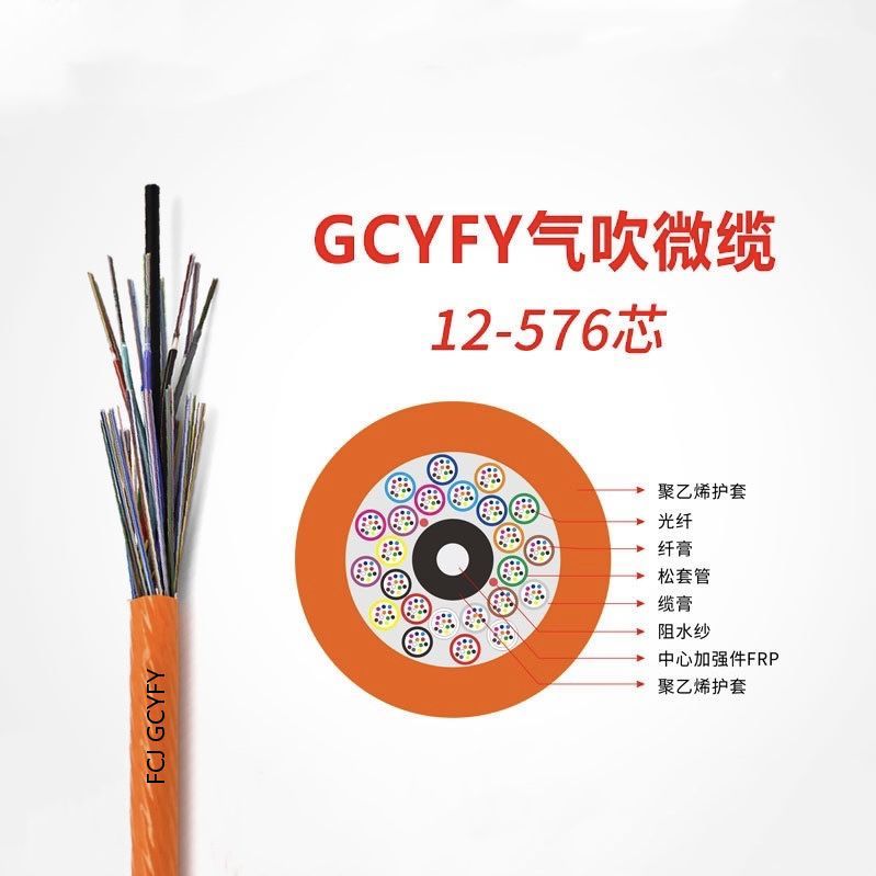 Cheapest Price 4 8 12 24 Core Gjbfjv Indoor Multi Mode Breakout Fiber Optic Cable by 20 Years Factory Necero