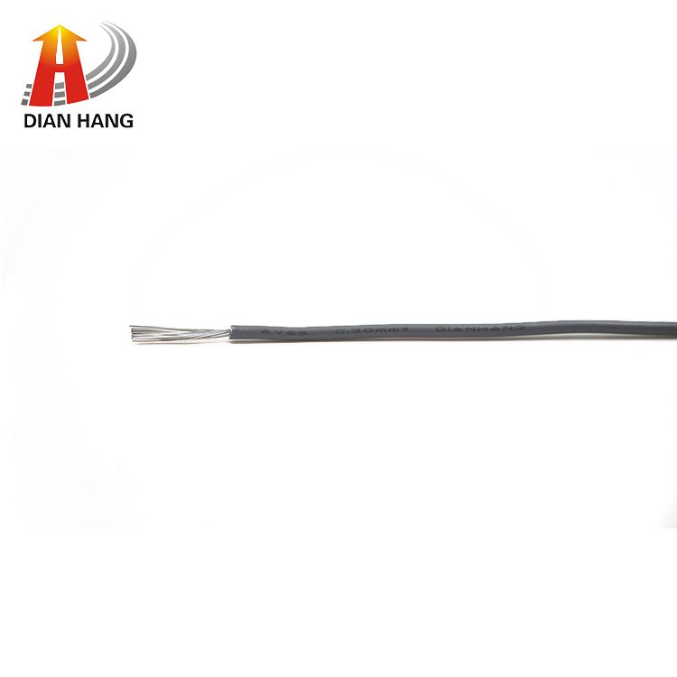 China Manufacture Bulk Supply Avss Jaso D611 Standard Electric Vehicle Wire PVC Rainbow Customized PVC Copper Electrical Wire