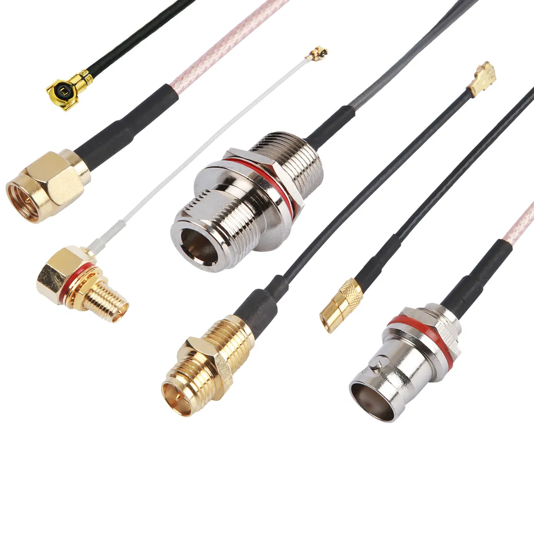 Coaxial Cable with N Female Connector to SMA or Mhf RF Coaxial Jumper Cable