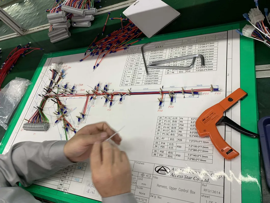 Customized Cable Assembly and Wiring Harness with Ipc620 Standard