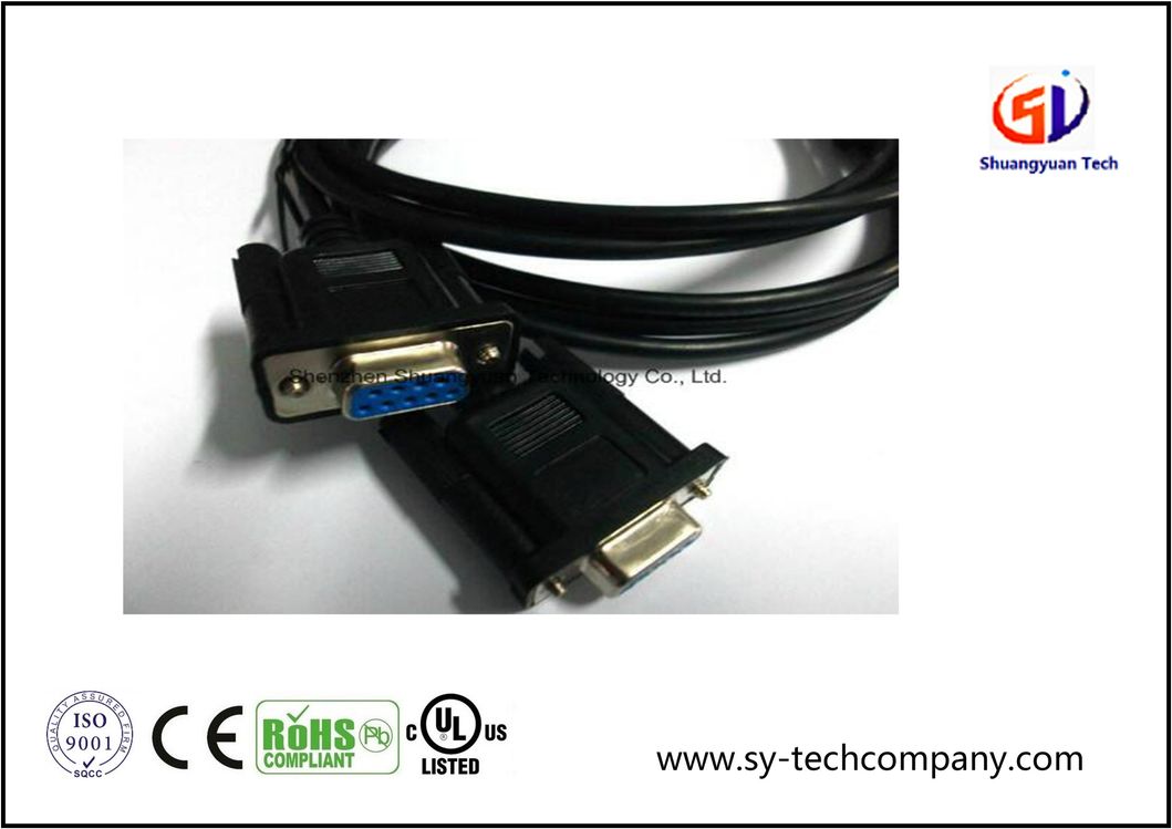 DB9 Data Cable Male Head for Desktop Computers, DVD, Evd, TV