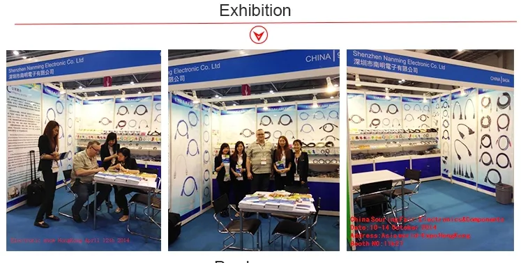 Double Type 10pin to 10pin IDC Connector Flat Ribbon Cable Female