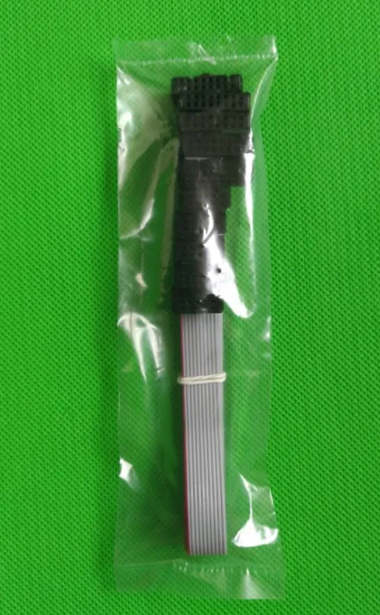 Double Type 10pin to 10pin IDC Connector Flat Ribbon Cable Female
