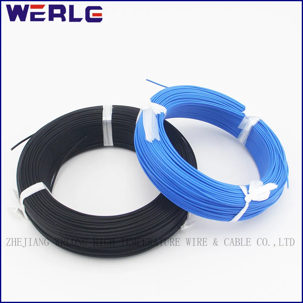 Electric Wire UL1332 FEP Teflon High Temperature Tinned Copper Insulated Wire Black