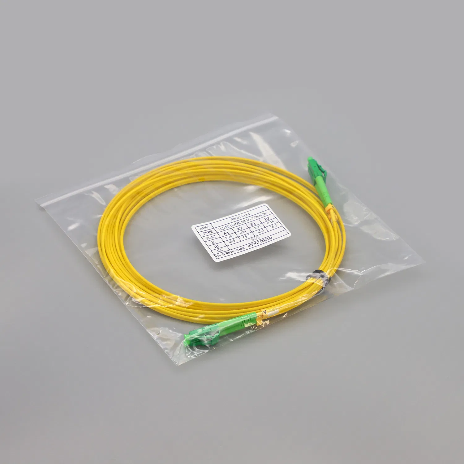 Factory Directly Price Sc APC Sc APC Duplex Optical Fiber Patch Cord