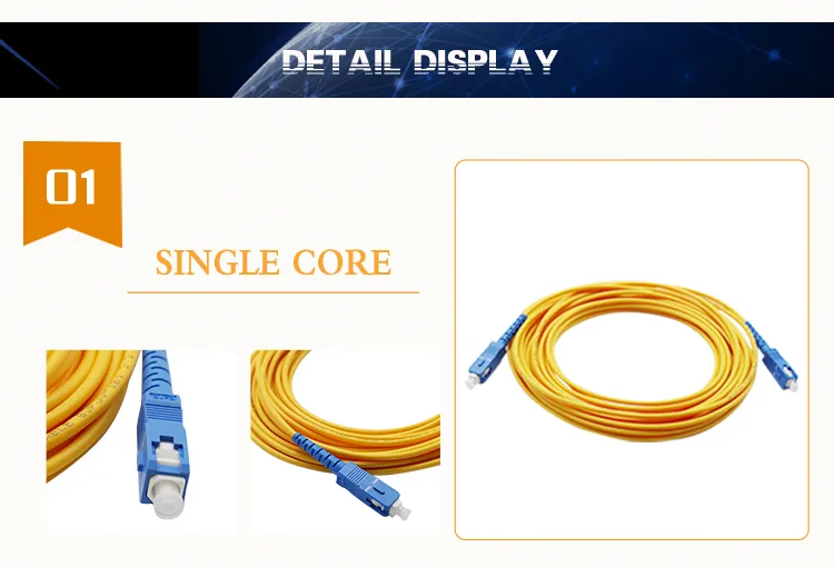 Factory Directly Price Sc APC Sc APC Duplex Optical Fiber Patch Cord