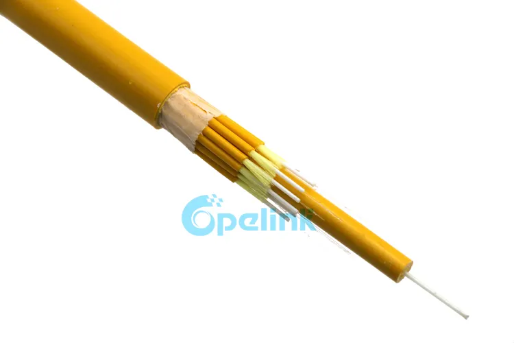 Factory Low Price Breakout Optical Fiber Cable 2 4 8 10 24 36 48 Cores Singlemode Indoor Cabling Fiber Optic Cable, Gjbfjv Multi-Fiber Optical Cable