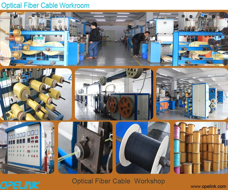 Factory Low Price Breakout Optical Fiber Cable 2 4 8 10 24 36 48 Cores Singlemode Indoor Cabling Fiber Optic Cable, Gjbfjv Multi-Fiber Optical Cable