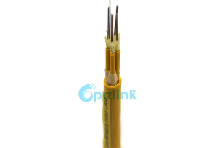 Factory Low Price Breakout Optical Fiber Cable 2 4 8 10 24 36 48 Cores Singlemode Indoor Cabling Fiber Optic Cable, Gjbfjv Multi-Fiber Optical Cable